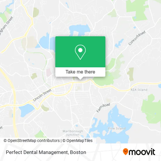 Perfect Dental Management map