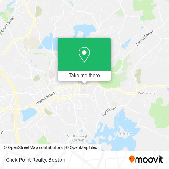 Click Point Realty map