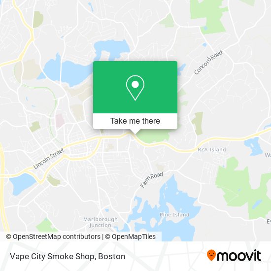 Vape City Smoke Shop map