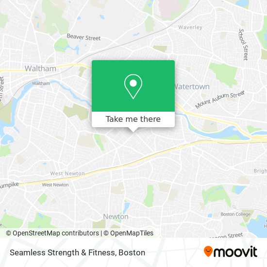 Seamless Strength & Fitness map