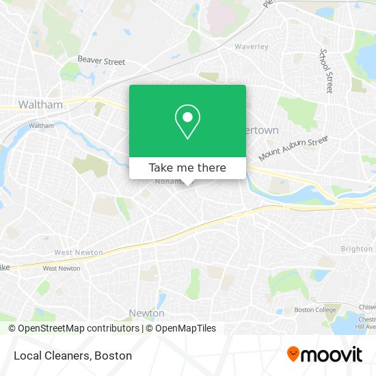 Local Cleaners map