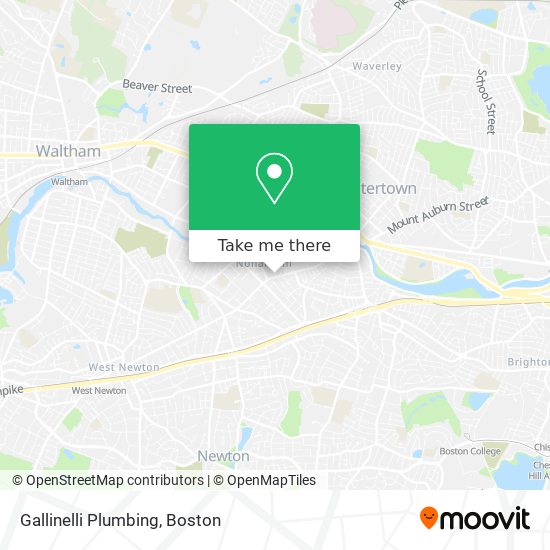 Gallinelli Plumbing map