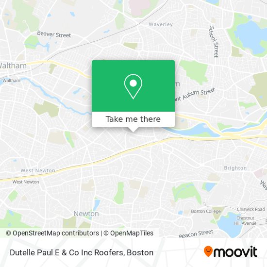 Dutelle Paul E & Co Inc Roofers map