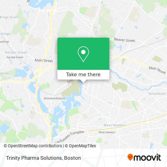 Mapa de Trinity Pharma Solutions