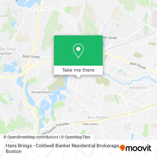 Hans Brings - Coldwell Banker Residential Brokerage map