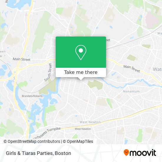 Mapa de Girls & Tiaras Parties