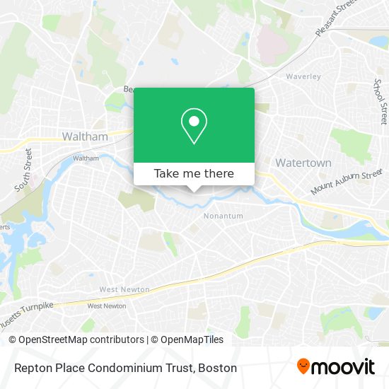 Repton Place Condominium Trust map