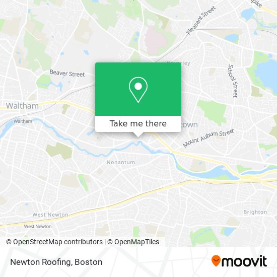 Mapa de Newton Roofing