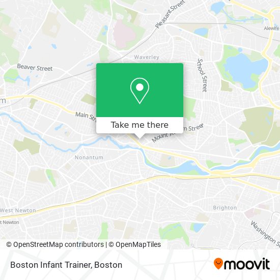 Mapa de Boston Infant Trainer