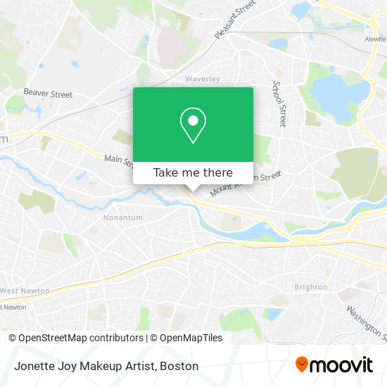 Jonette Joy Makeup Artist map