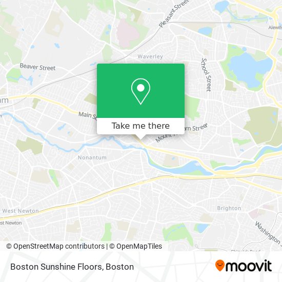 Mapa de Boston Sunshine Floors
