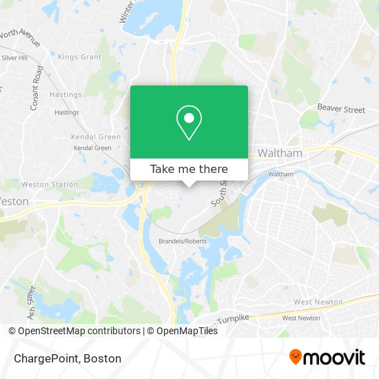 ChargePoint map