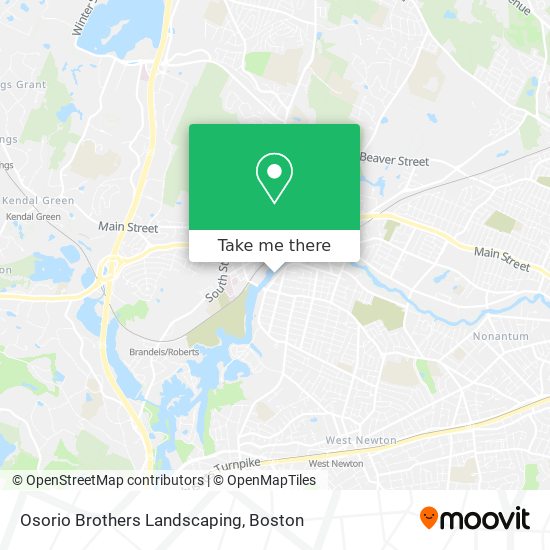 Osorio Brothers Landscaping map