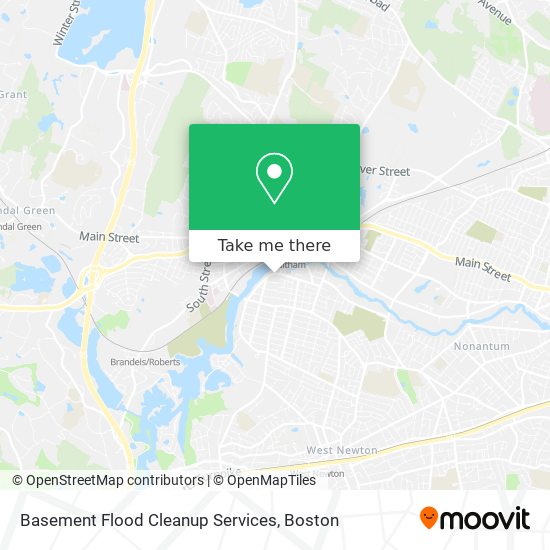 Basement Flood Cleanup Services map