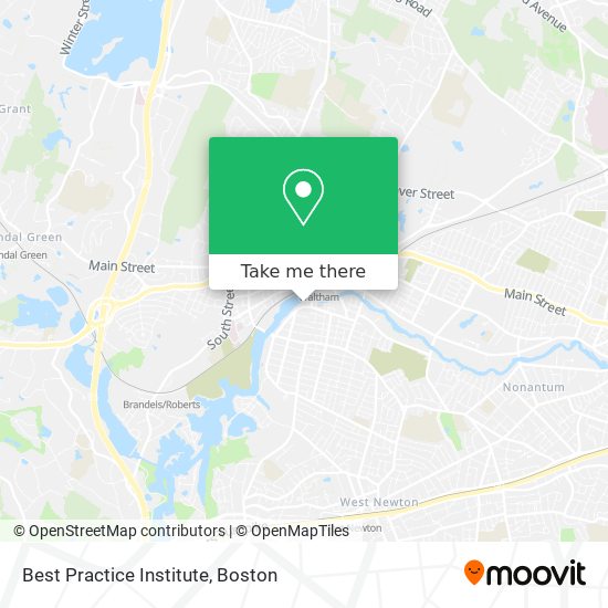 Best Practice Institute map