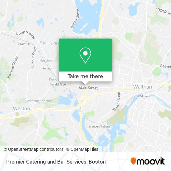 Mapa de Premier Catering and Bar Services