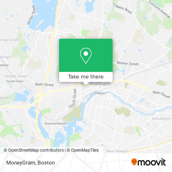 MoneyGram map