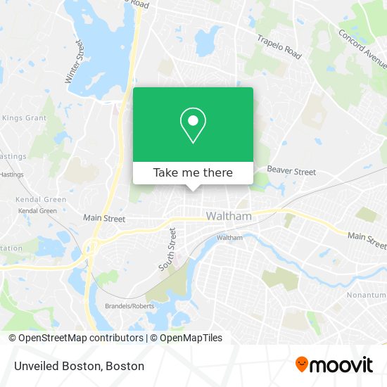 Mapa de Unveiled Boston