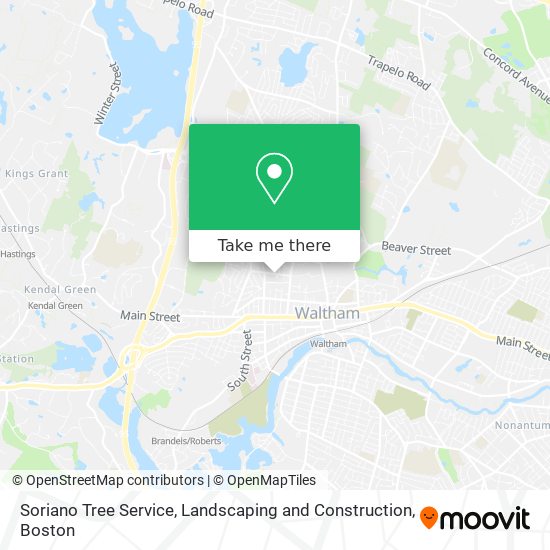 Mapa de Soriano Tree Service, Landscaping and Construction