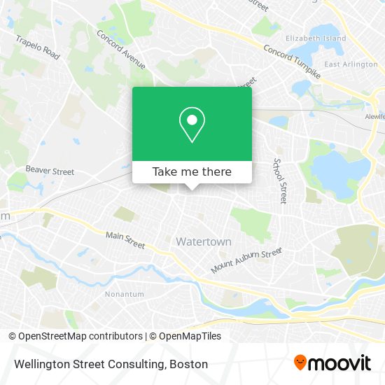 Mapa de Wellington Street Consulting