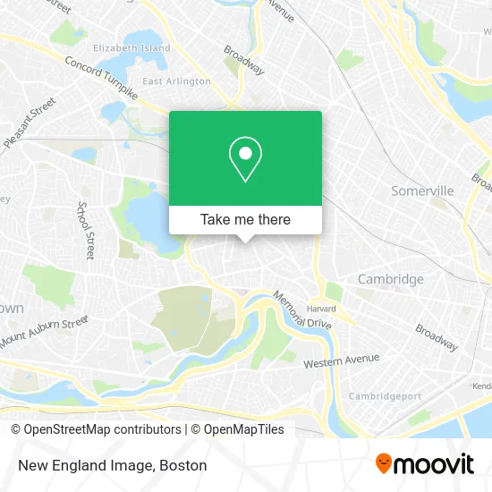 New England Image map