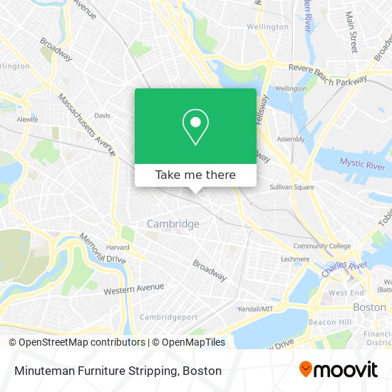 Mapa de Minuteman Furniture Stripping