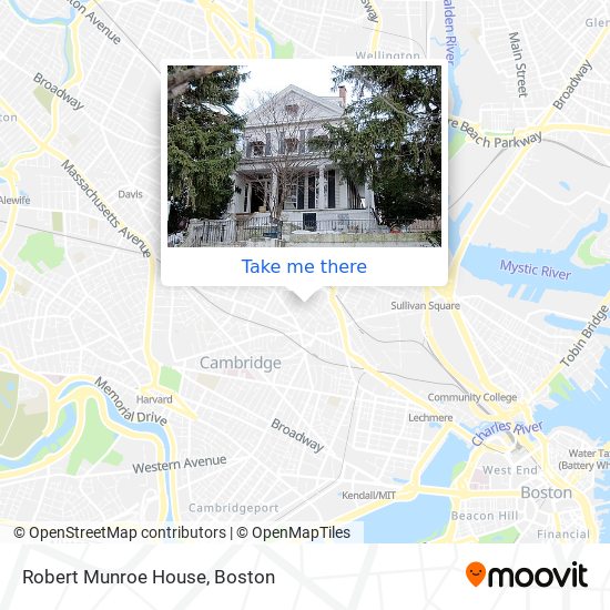 Mapa de Robert Munroe House