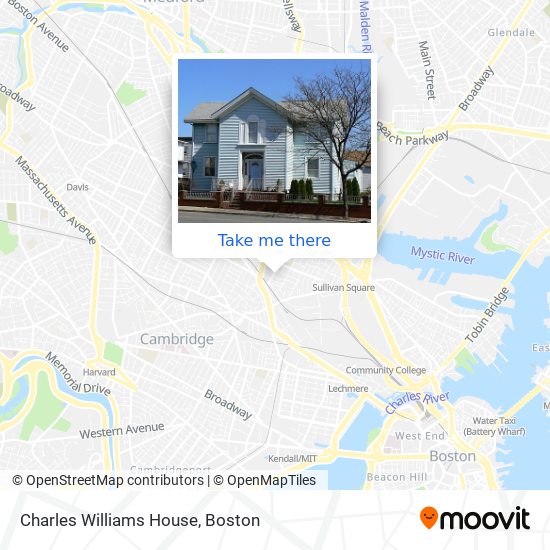 Mapa de Charles Williams House