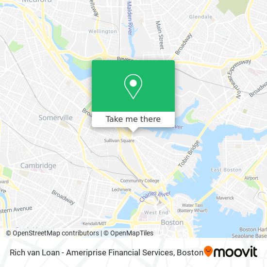 Mapa de Rich van Loan - Ameriprise Financial Services