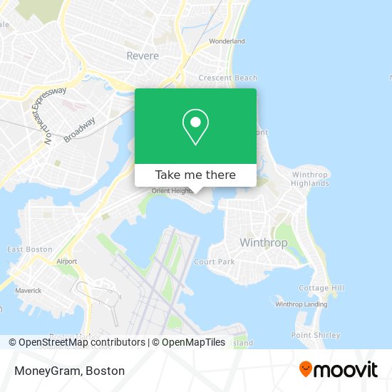 MoneyGram map