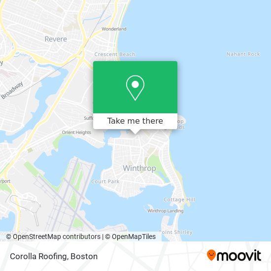 Mapa de Corolla Roofing