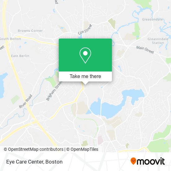 Eye Care Center map