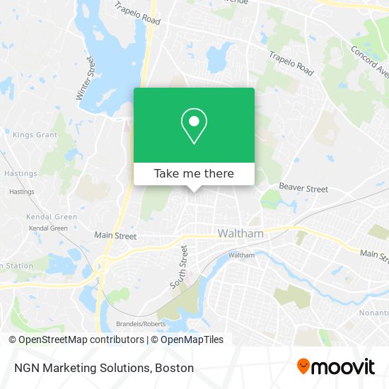 NGN Marketing Solutions map