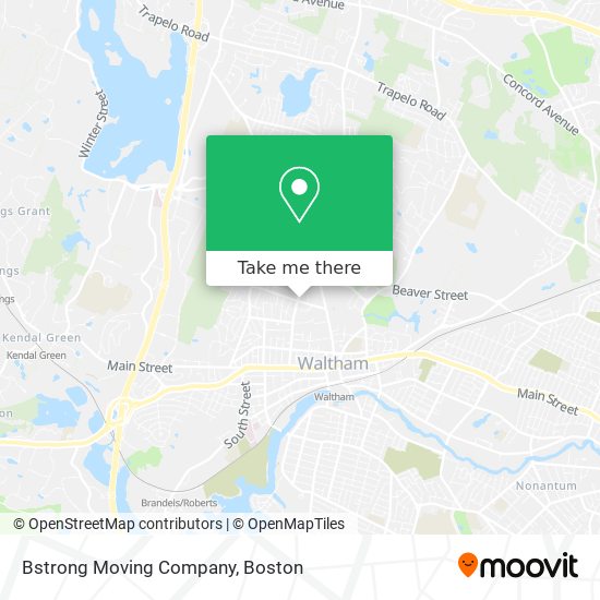 Mapa de Bstrong Moving Company