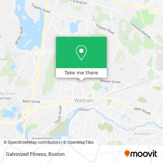 Galvinized Fitness map