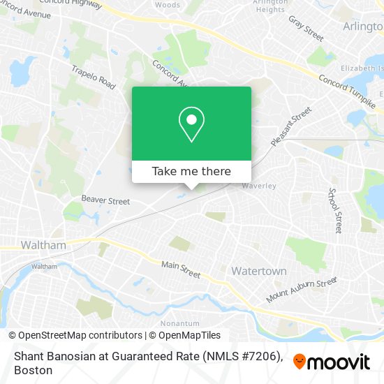 Shant Banosian at Guaranteed Rate (NMLS #7206) map