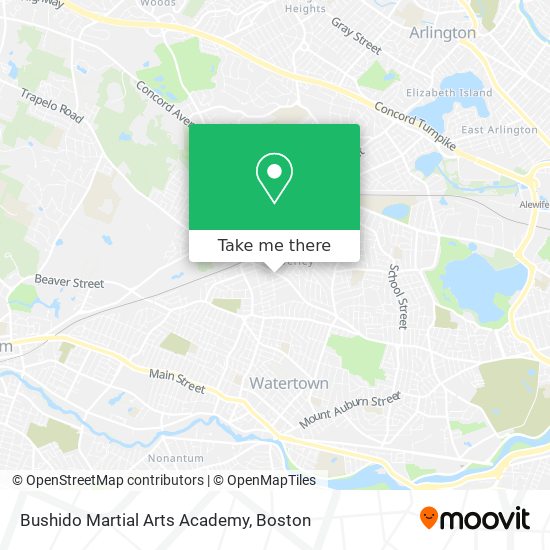 Bushido Martial Arts Academy map