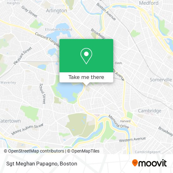 Mapa de Sgt Meghan Papagno