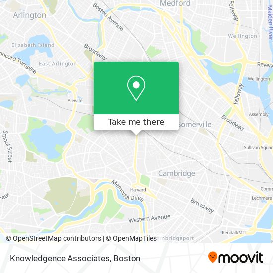 Knowledgence Associates map