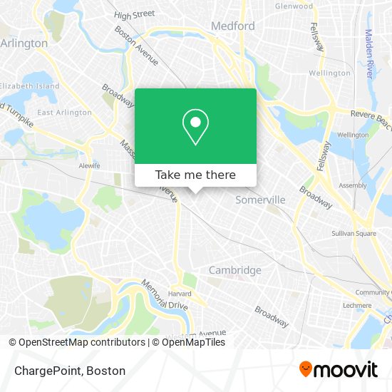 ChargePoint map