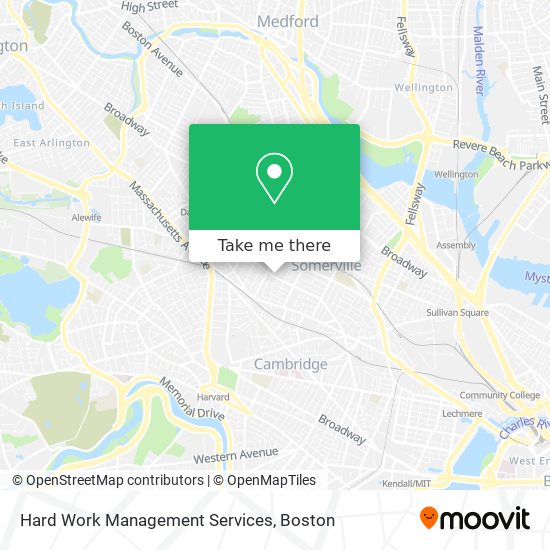 Hard Work Management Services map