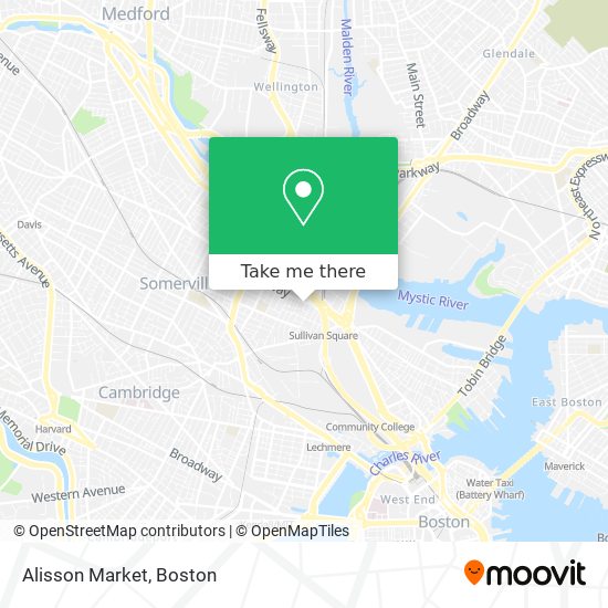 Mapa de Alisson Market
