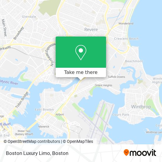 Boston Luxury Limo map