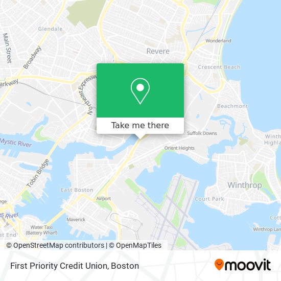 Mapa de First Priority Credit Union