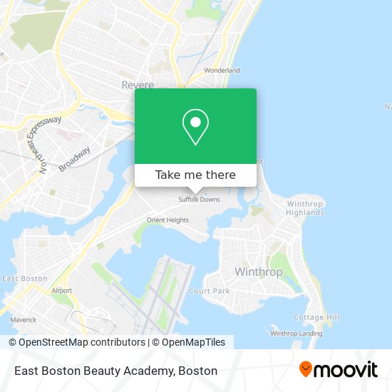 Mapa de East Boston Beauty Academy