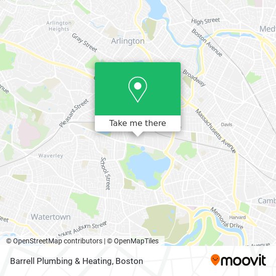 Barrell Plumbing & Heating map