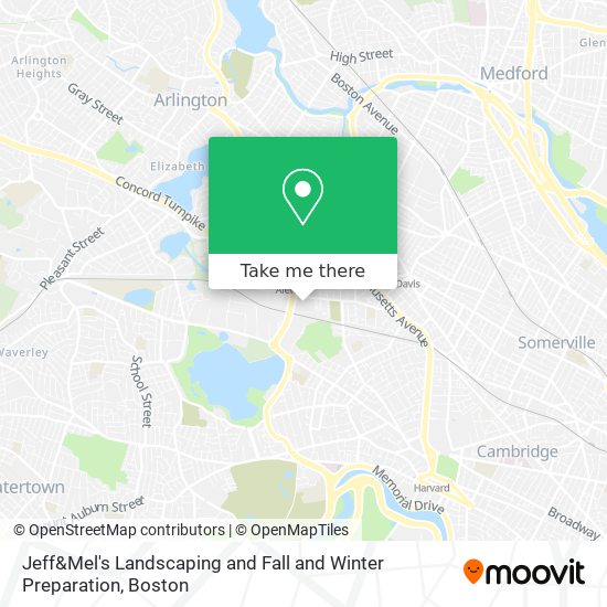 Jeff&Mel's Landscaping and Fall and Winter Preparation map