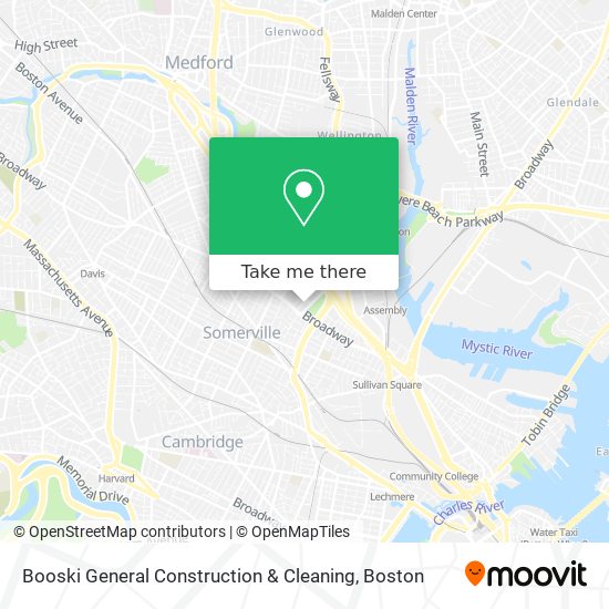 Mapa de Booski General Construction & Cleaning