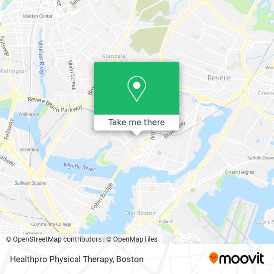 Healthpro Physical Therapy map