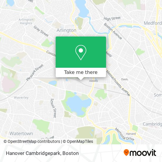 Mapa de Hanover Cambridgepark
